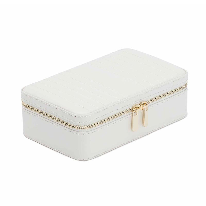 Wolf Maria Medium Zip Case - White