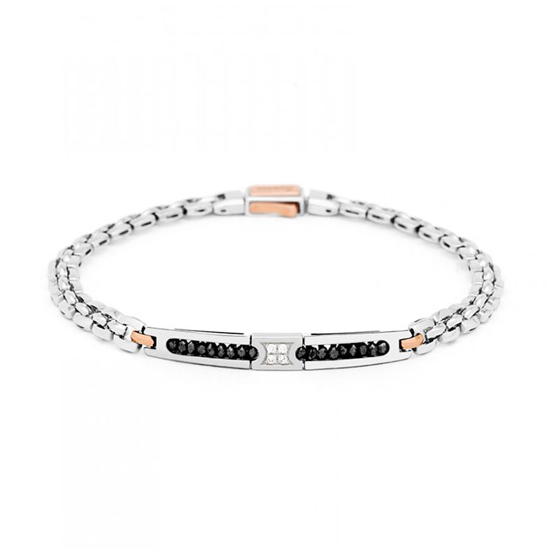 Zancan Black Magic White Gold Diamond Bracelet