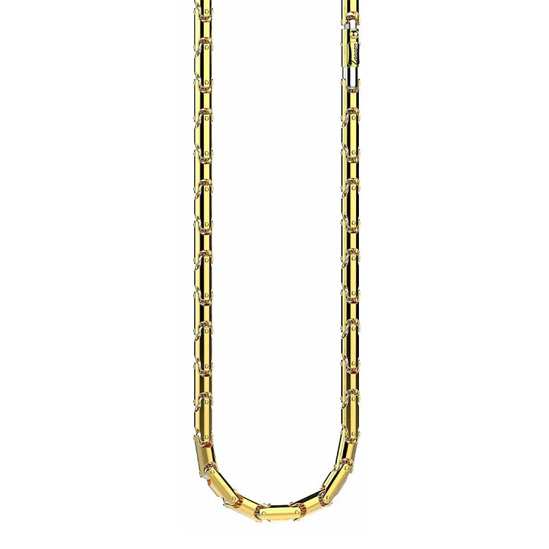 Zancan Insignia Yellow Gold 5mm Necklace