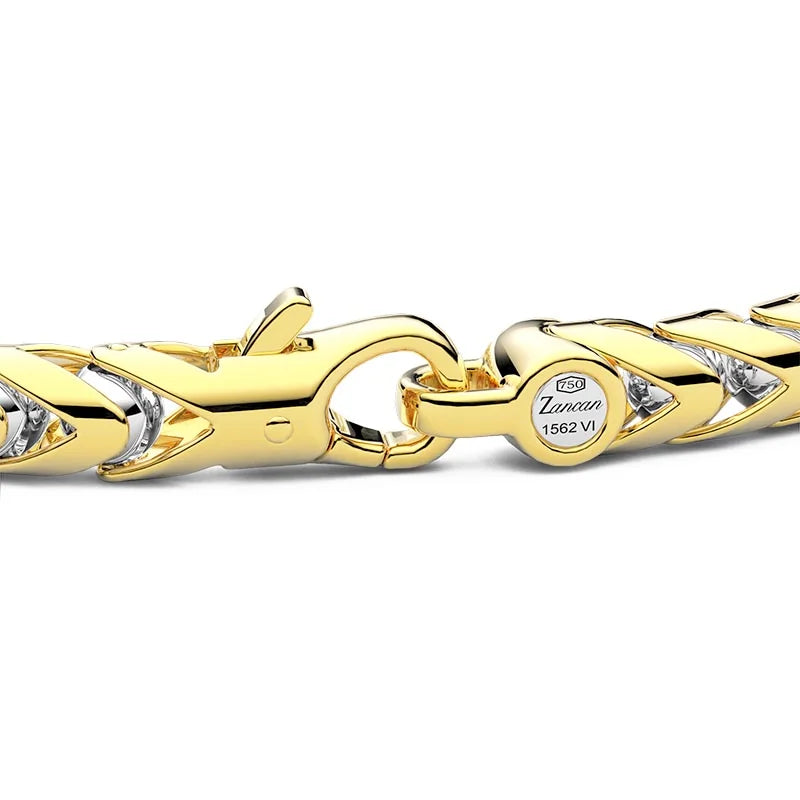 Zancan Eternity Yellow Gold 5.5mm Bracelet