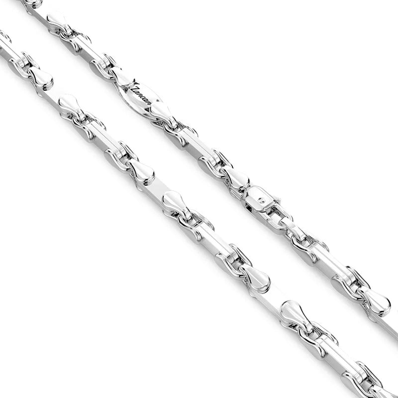 Zancan Eternity Sterling Silver Eternity Necklace