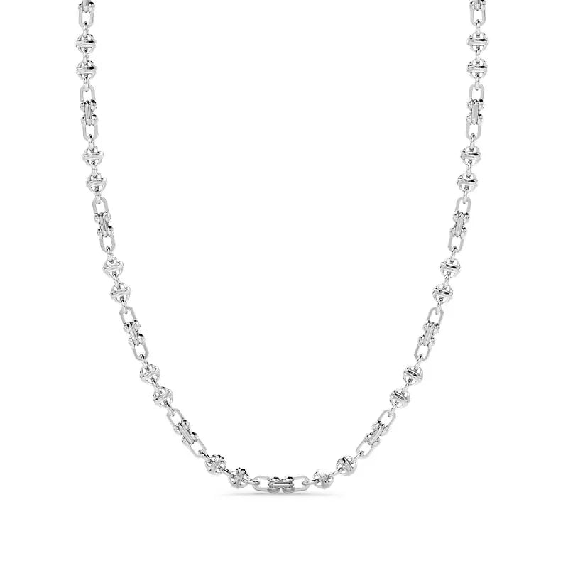 Zancan Eternity Sterling Silver Necklace