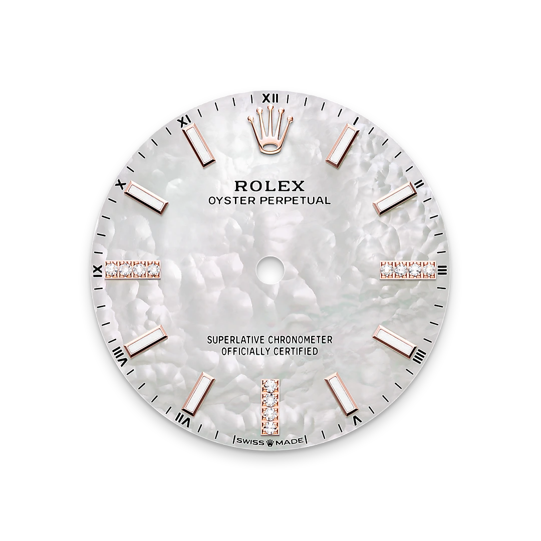 Rolex Oyster Perpetual in Everose Gold, M124245RBR-0002 - Knar Jewellery