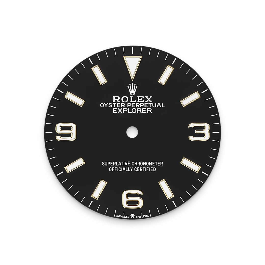 Rolex Explorer in Oystersteel And Yellow Gold, M124273-0001 - Knar Jewellery