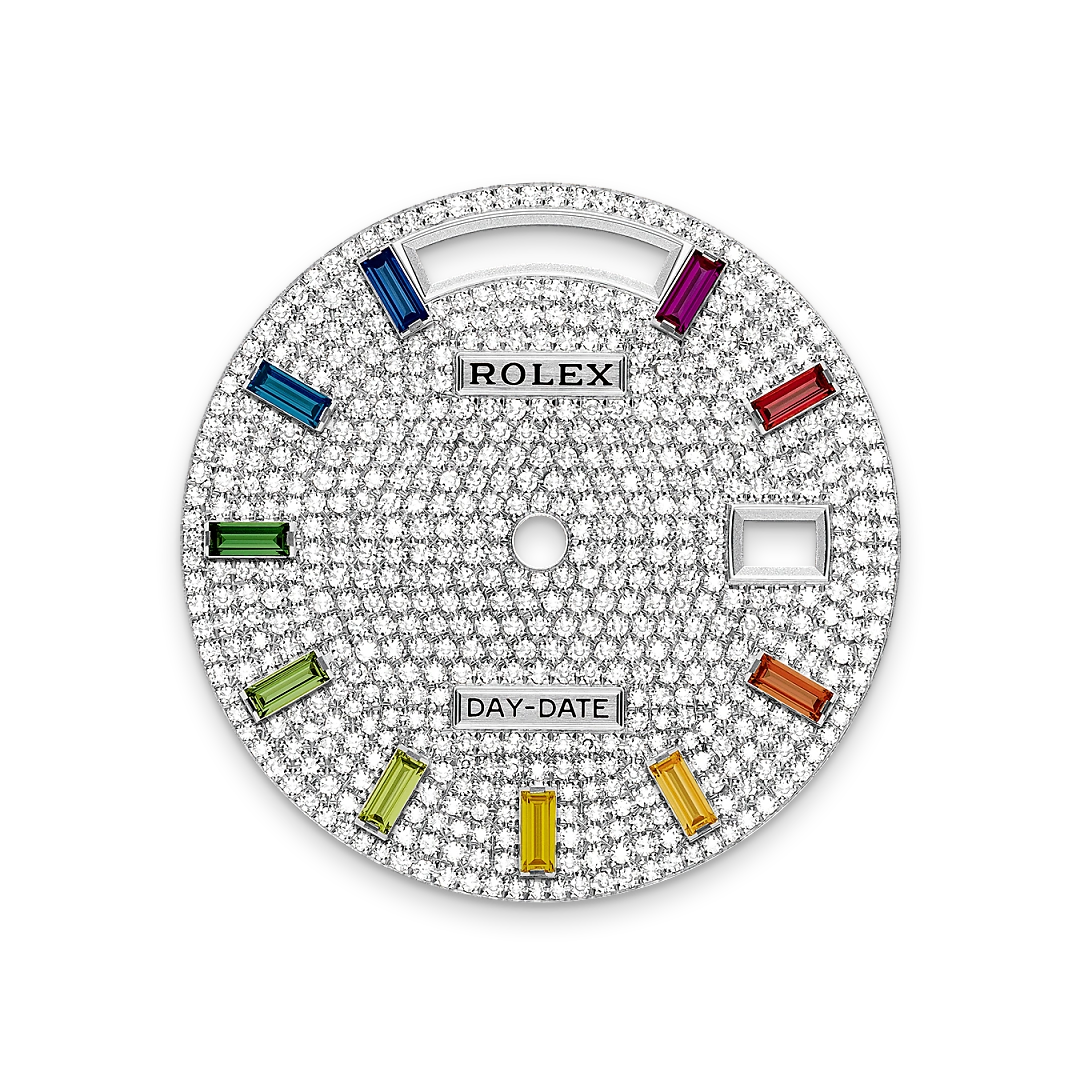 Rolex Day-Date in Platinum, M128236-0003 - Knar Jewellery