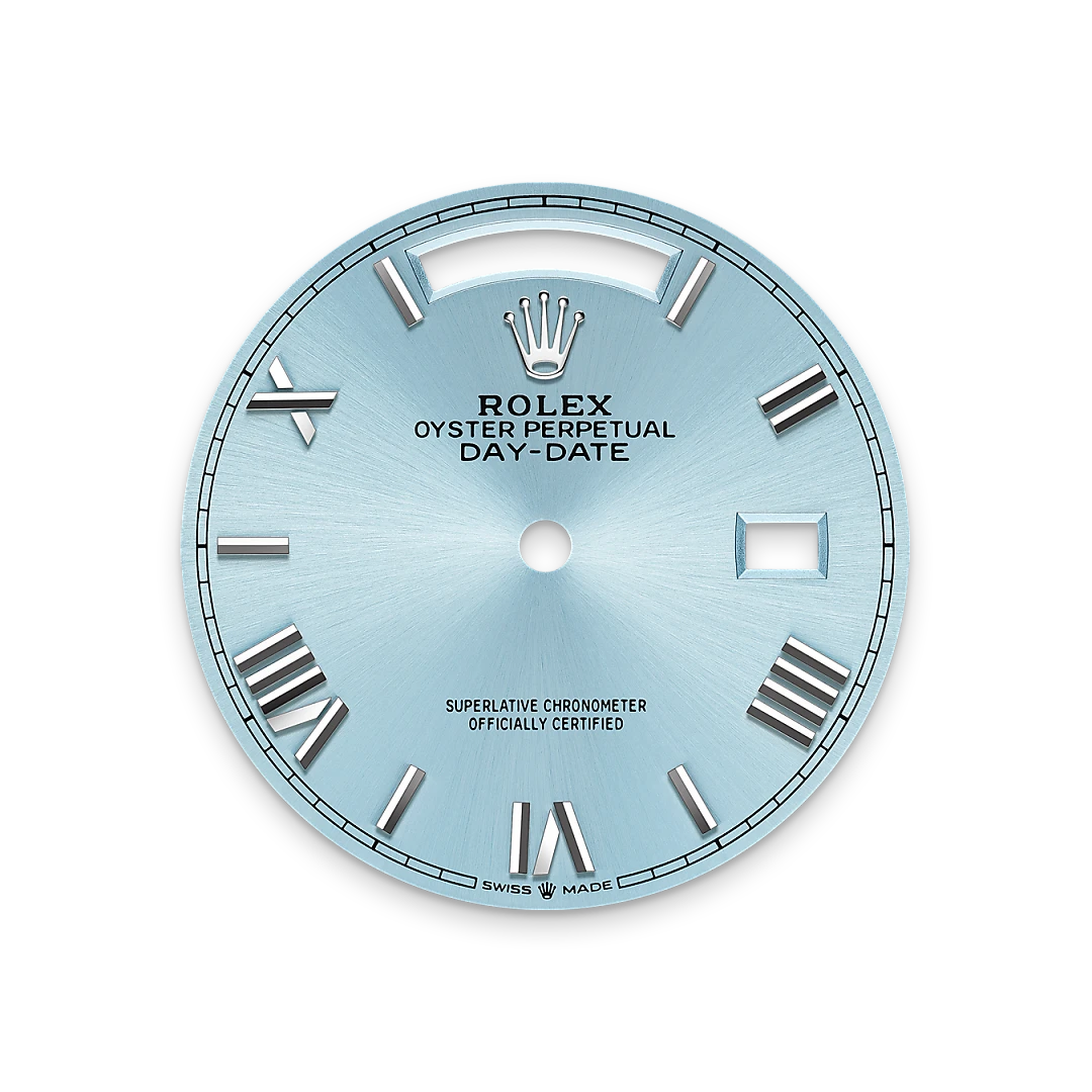 Rolex Day-Date in Platinum, M128236-0018 - Knar Jewellery