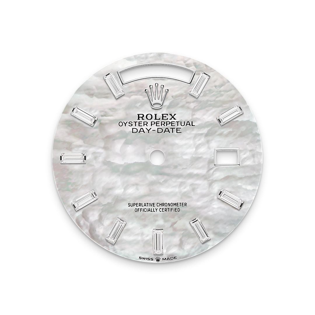 Rolex Day-Date in White Gold, M128239-0065 - Knar Jewellery