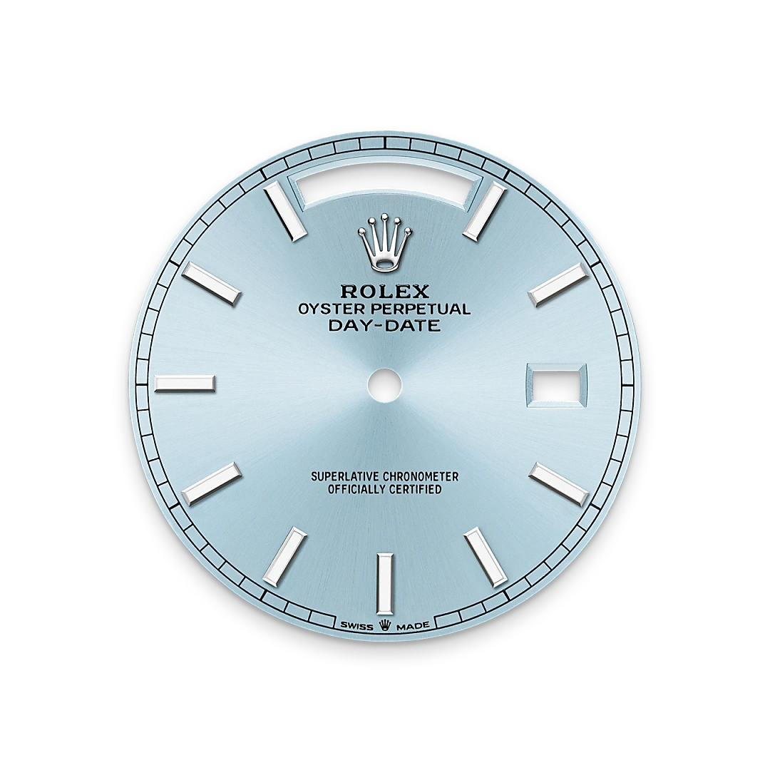 Rolex Day-Date in Platinum, M228236-0018 - Knar Jewellery