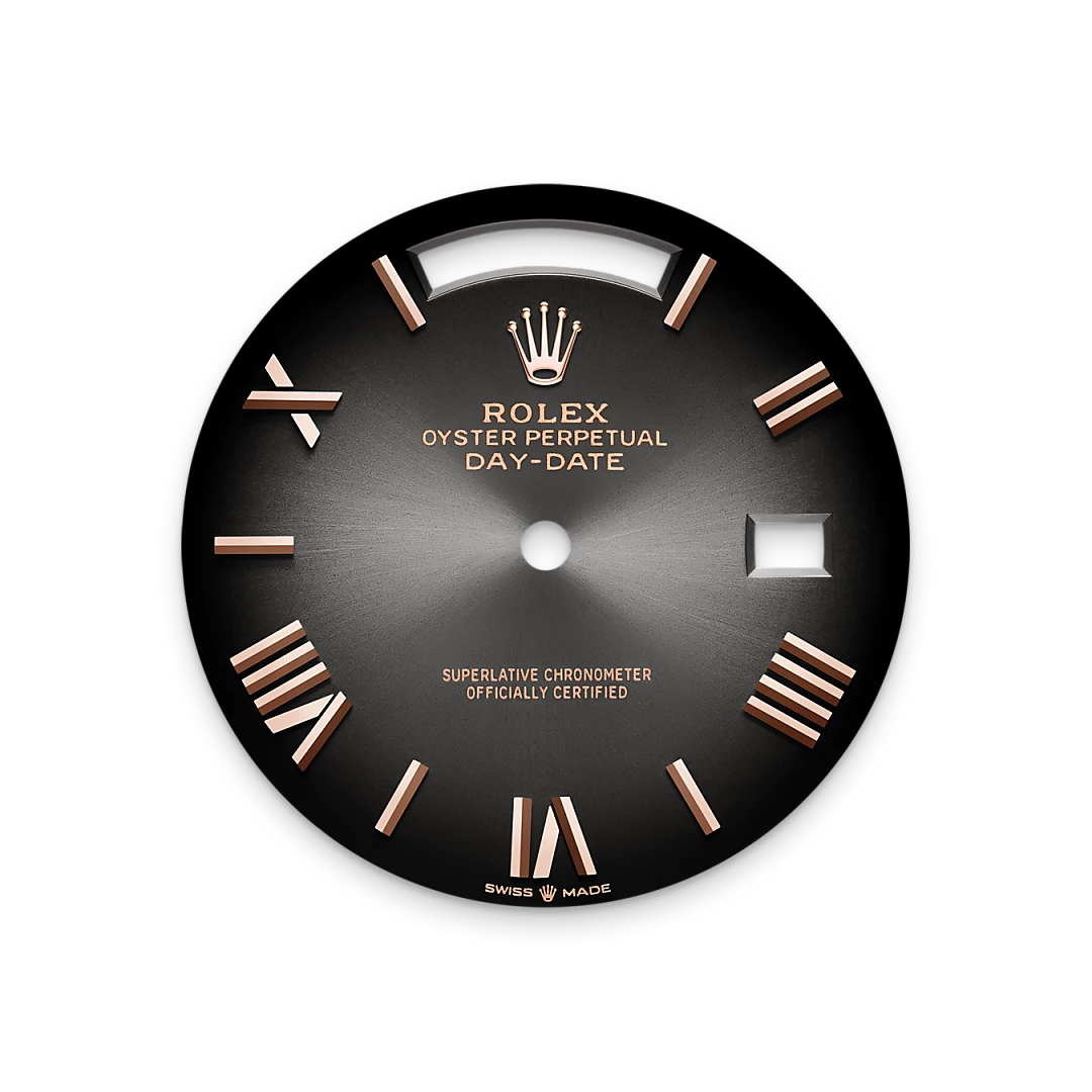 Rolex Day-Date in Everose Gold, M228345RBR-0025 - Knar Jewellery