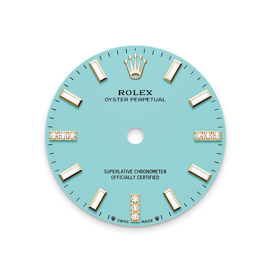 Rolex Oyster Perpetual in Yellow Gold, M276248RBR-0001 - Knar Jewellery