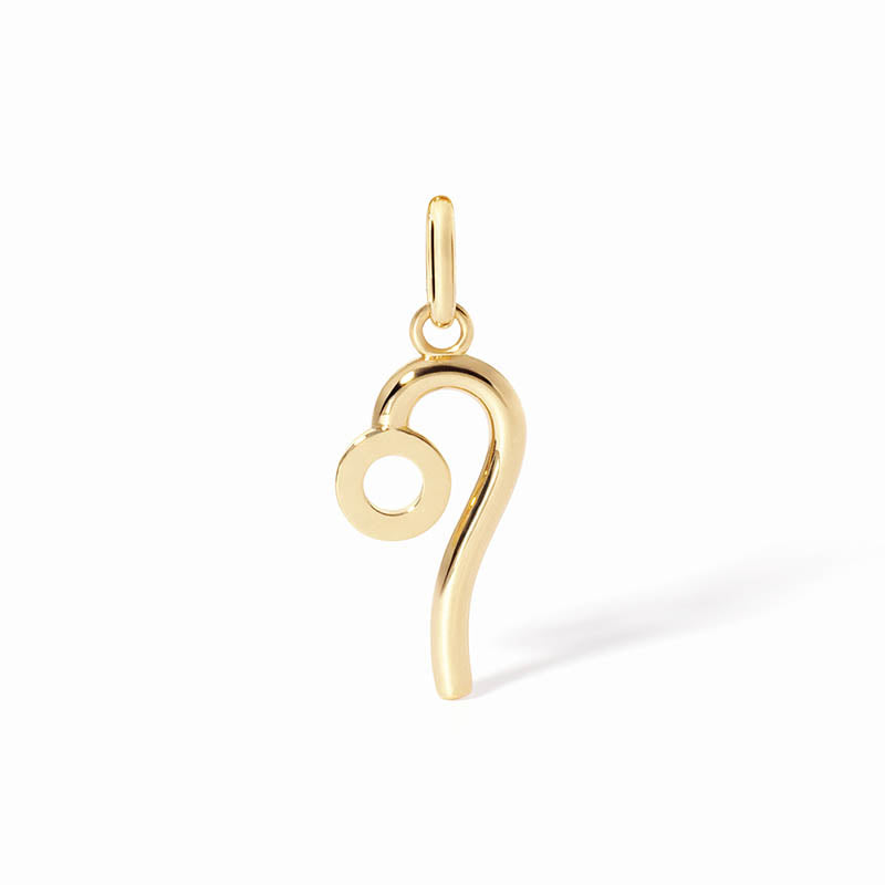 dihn van Yellow Gold Small Leo Pendant