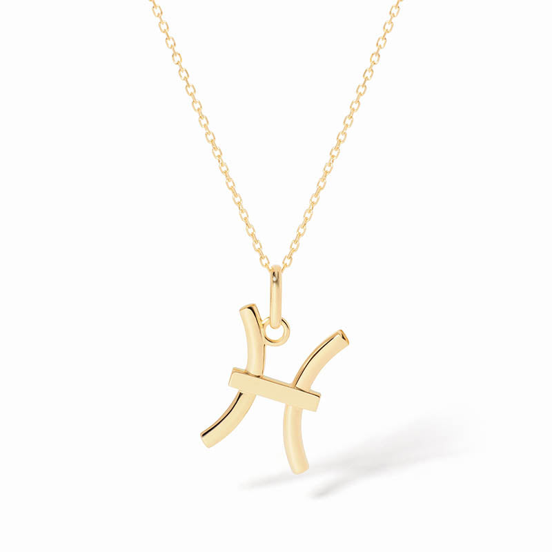 dihn van Yellow Gold Small Pisces Pendant