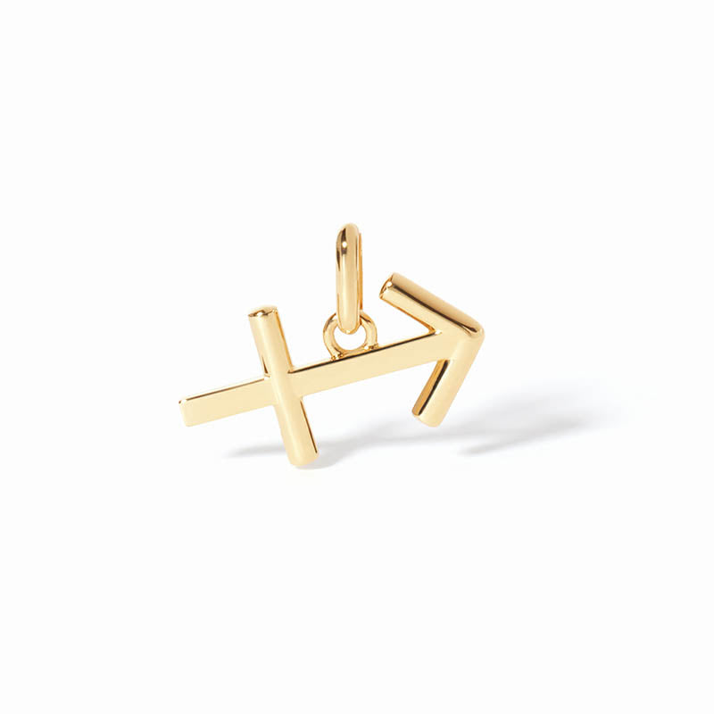 dihn van Yellow Gold Small Sagittarius Pendant