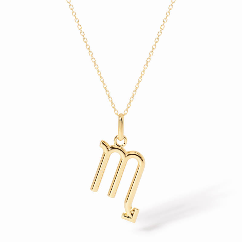 dihn van Yellow Gold Small Scorpio Pendant