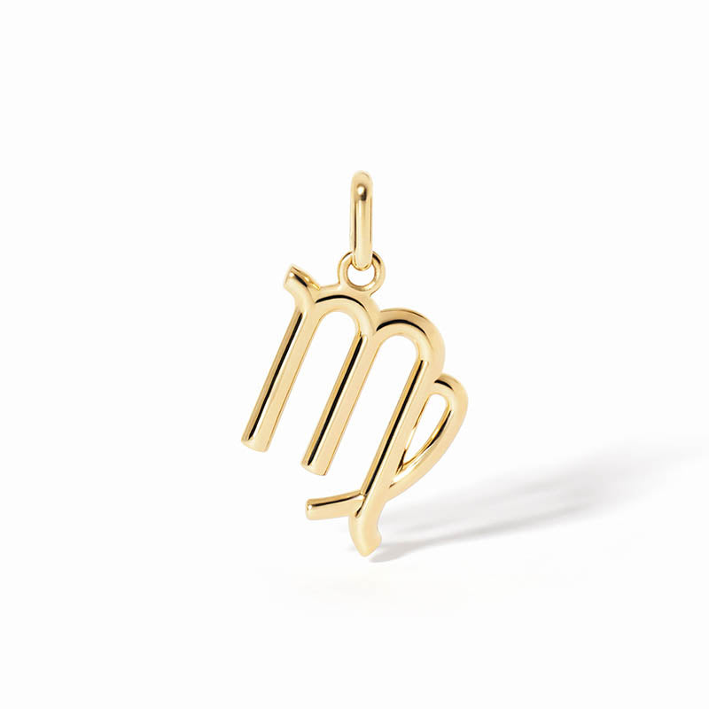 dihn van Yellow Gold Small Virgo Pendant