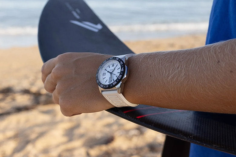 Knar White Dial Watches