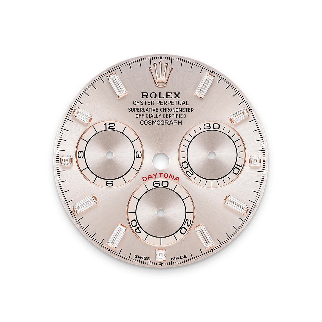 Rolex m126595tbr 0001 dial