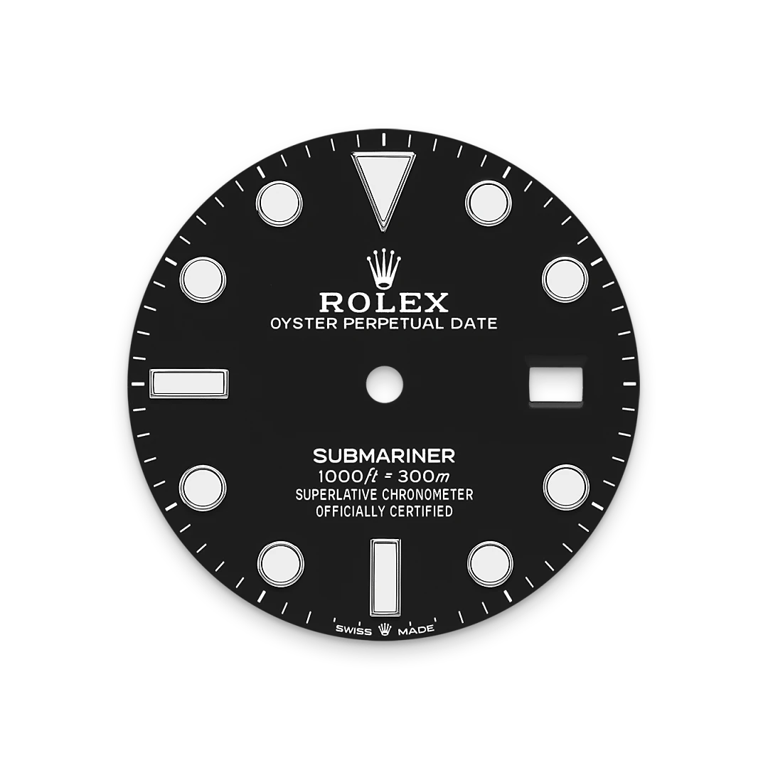 Rolex m126610ln 0001 dial