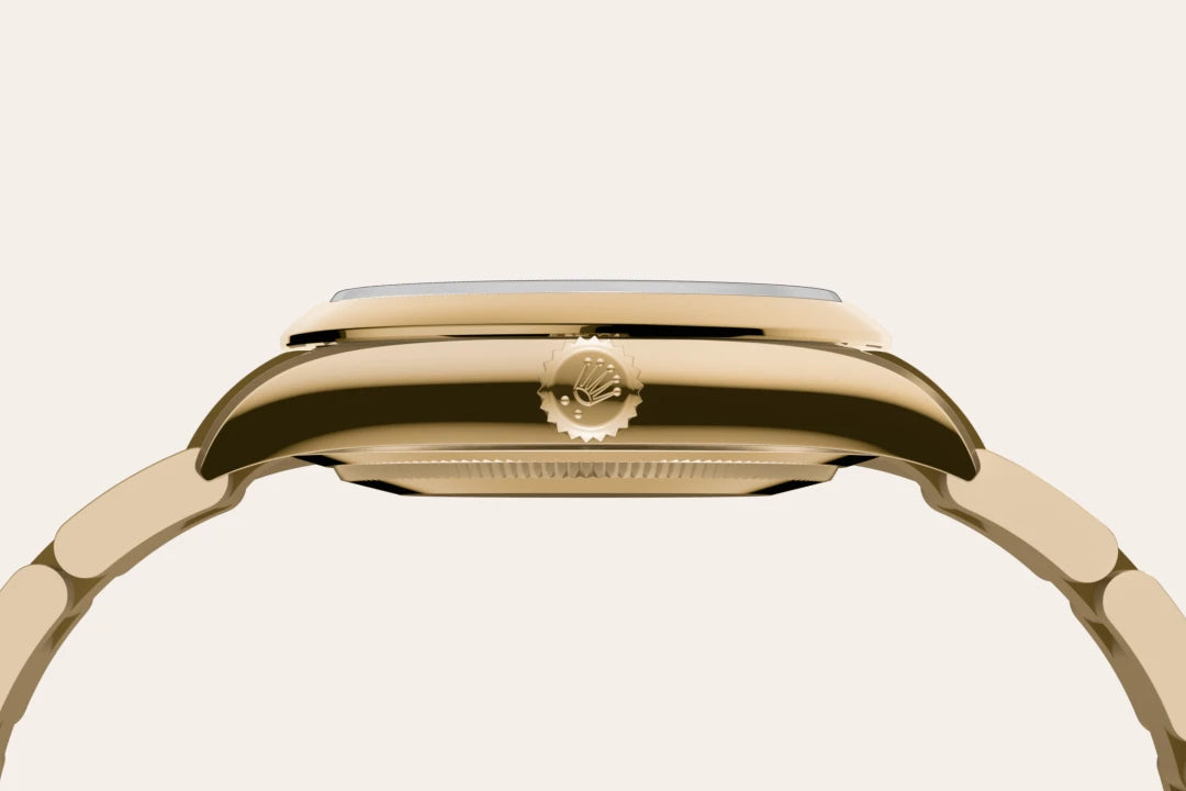Rolex Oyster Perpetual in Yellow Gold, M124208-0002 - Knar Jewellery