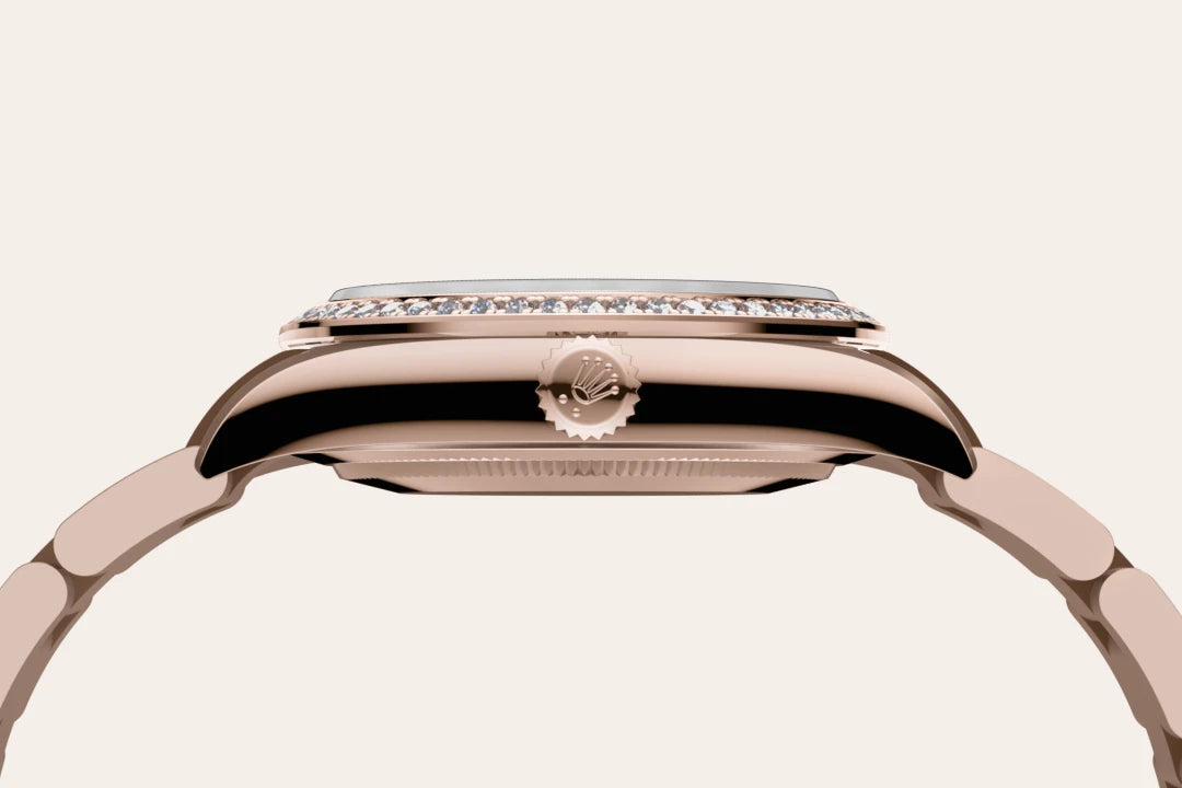 Rolex Oyster Perpetual in Everose Gold, M124245RBR-0002 - Knar Jewellery