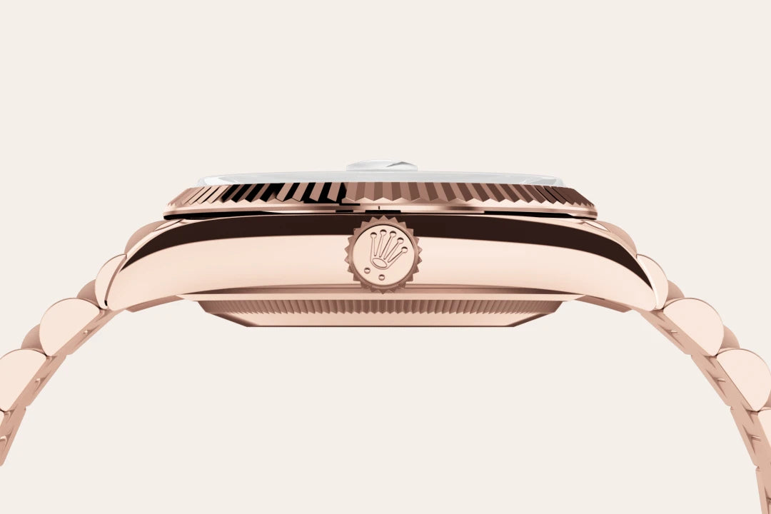 Rolex Day-Date in Everose Gold, M128235-0085 - Knar Jewellery