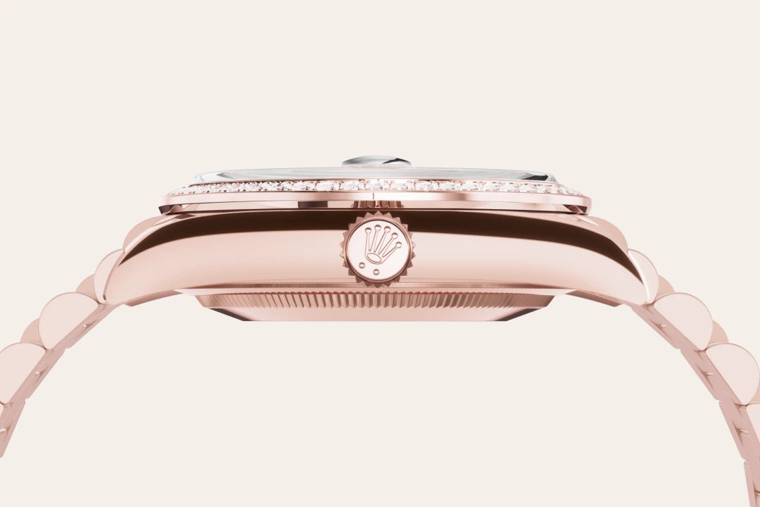 Rolex Day-Date in Everose Gold, M128345RBR-0083 - Knar Jewellery