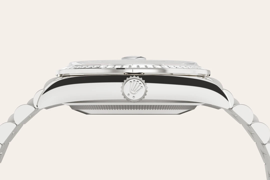 Rolex Day-Date in White Gold, M128399TBR-0029 - Knar Jewellery