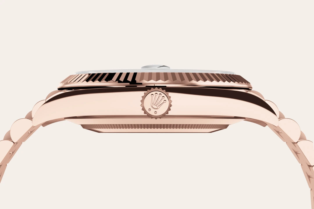 Rolex Day-Date in Everose Gold, M228235-0002 - Knar Jewellery