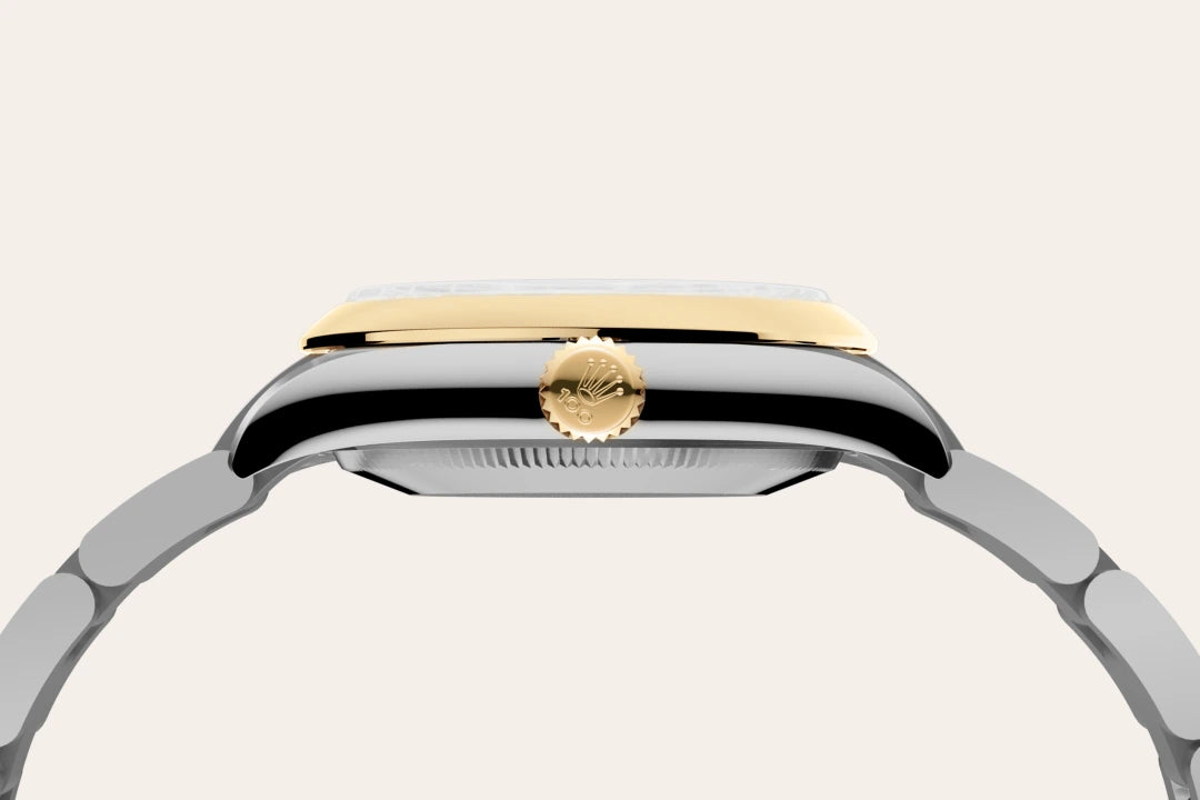 Rolex Oyster Perpetual in Oystersteel And Yellow Gold, M277203-0001 - Knar Jewellery