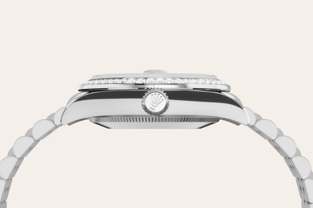 Rolex Datejust in Oystersteel And White Gold, M278384RBR-0008 - Knar Jewellery