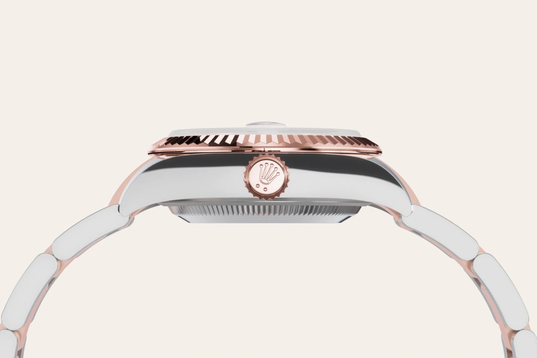 Rolex Lady-Datejust in Oystersteel And Everose Gold, M279171-0028 - Knar Jewellery
