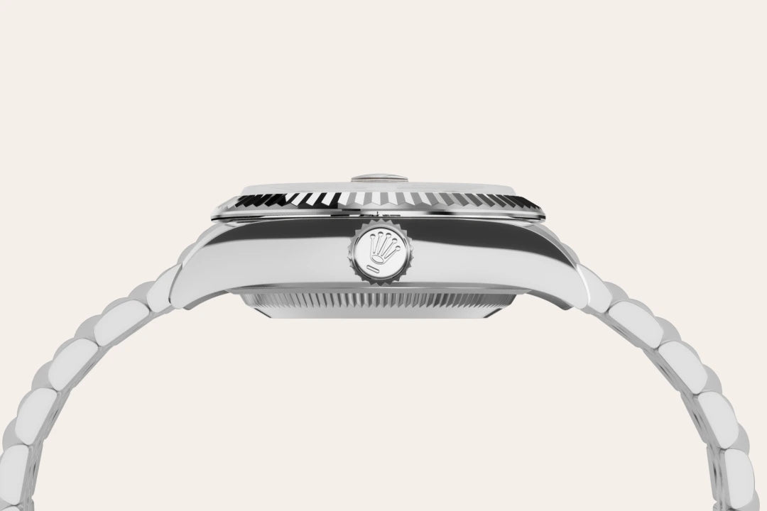 Rolex Lady-Datejust in Oystersteel And White Gold, M279174-0013 - Knar Jewellery