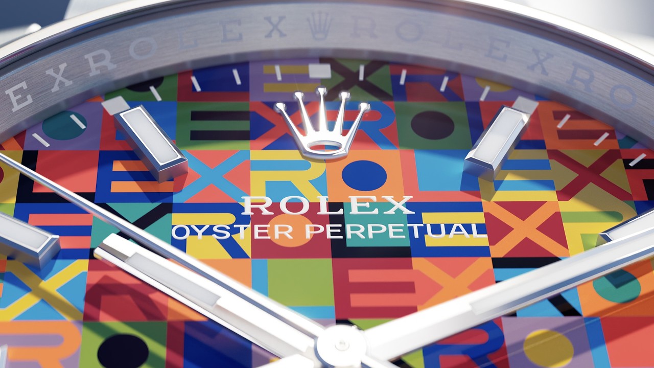 rolex new watches 2026 the oyster perpetual 36 dial graphical motif m126000 0016