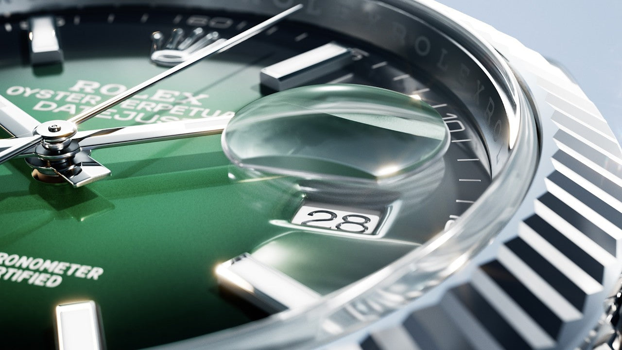 rolex new watches 2026 the datejust green lacquer ombre dial m126334 0033