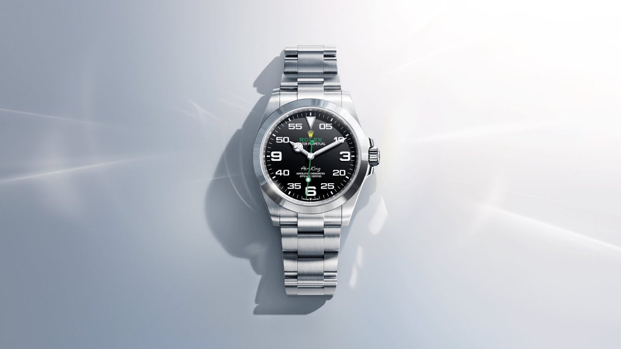 Rolex Watches Air-King Video Banner