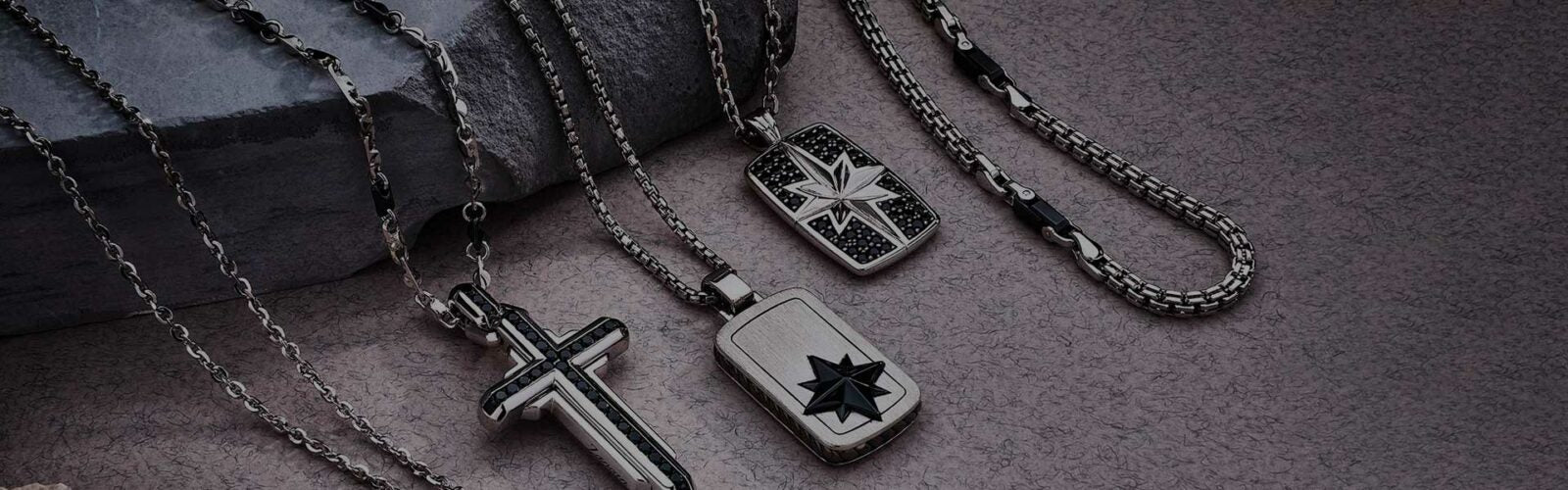 mens necklaces header banner new