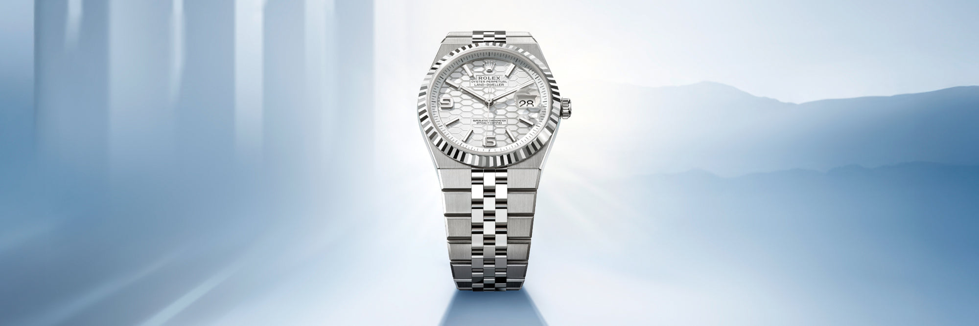 Rolex Collection Banner Land Dweller M127334 0001 2503 Landscape Landscape
