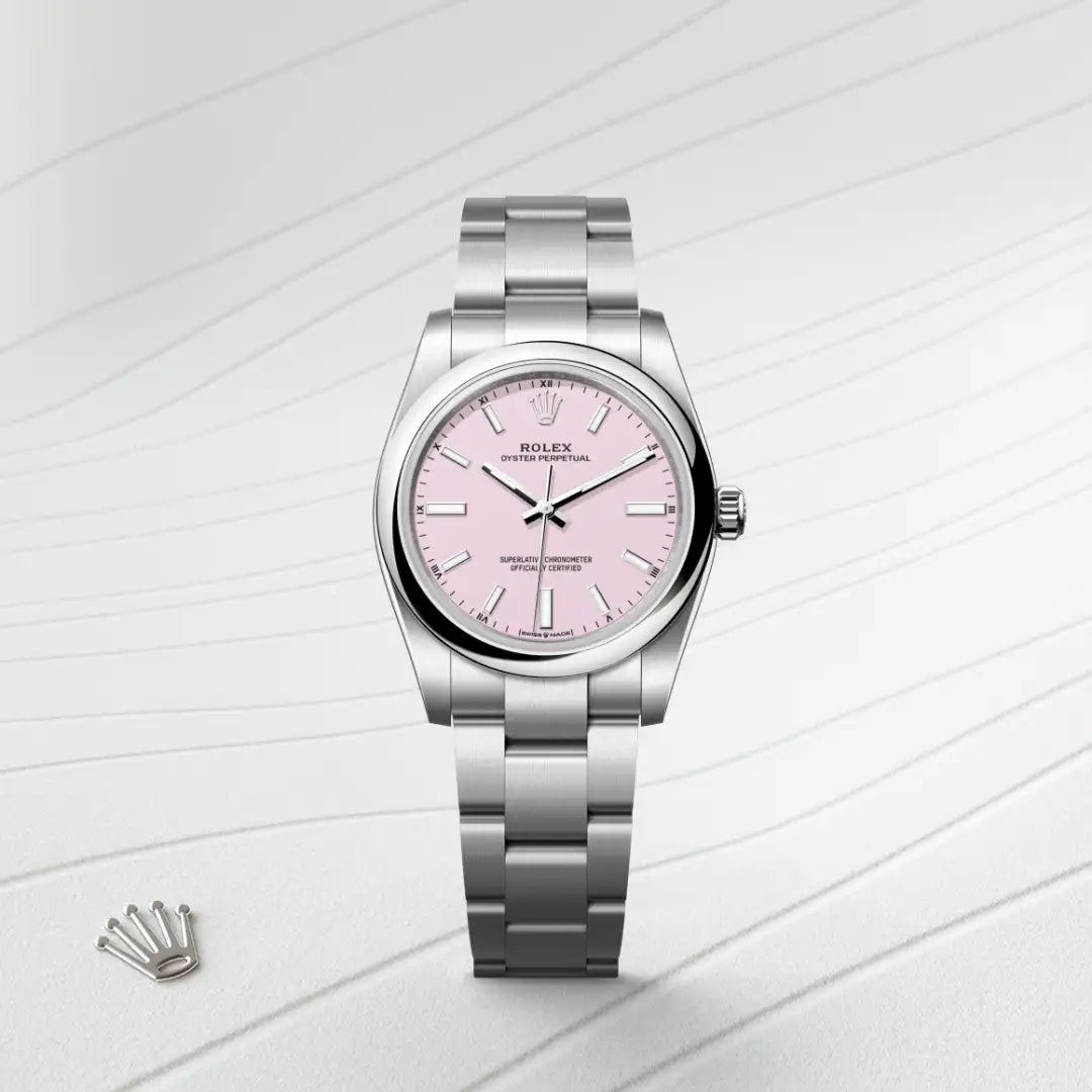 Rolex Oyster Perpetual in Oystersteel, M124200-0009 - Knar Jewellery
