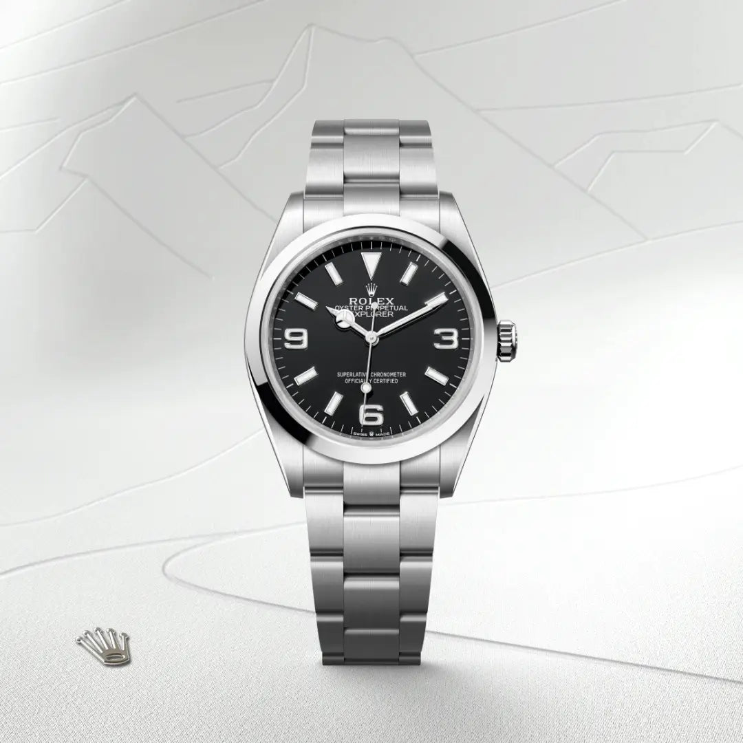 Rolex Explorer in Oystersteel, M124270-0001 - Knar Jewellery