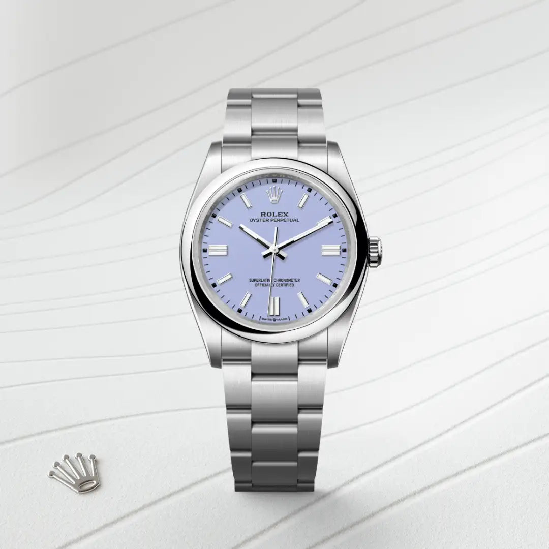 Rolex Oyster Perpetual in Oystersteel, M126000-0013 - Knar Jewellery