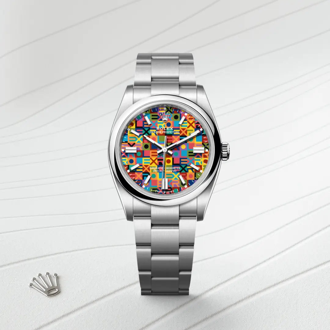 Rolex Oyster Perpetual in Oystersteel, M126000-0016 - Knar Jewellery