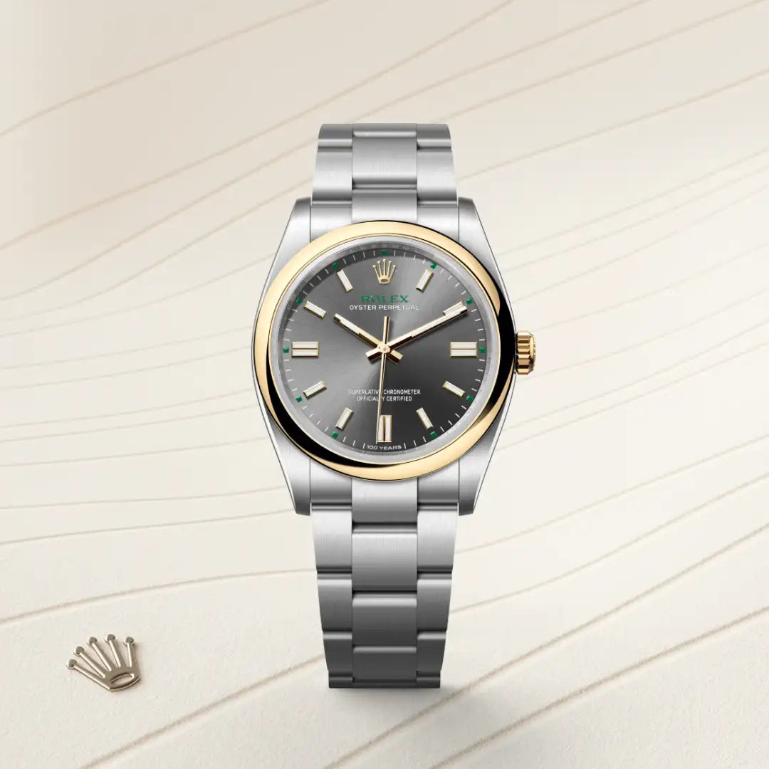 Rolex Oyster Perpetual in Oystersteel And Yellow Gold, M126003-0001 - Knar Jewellery