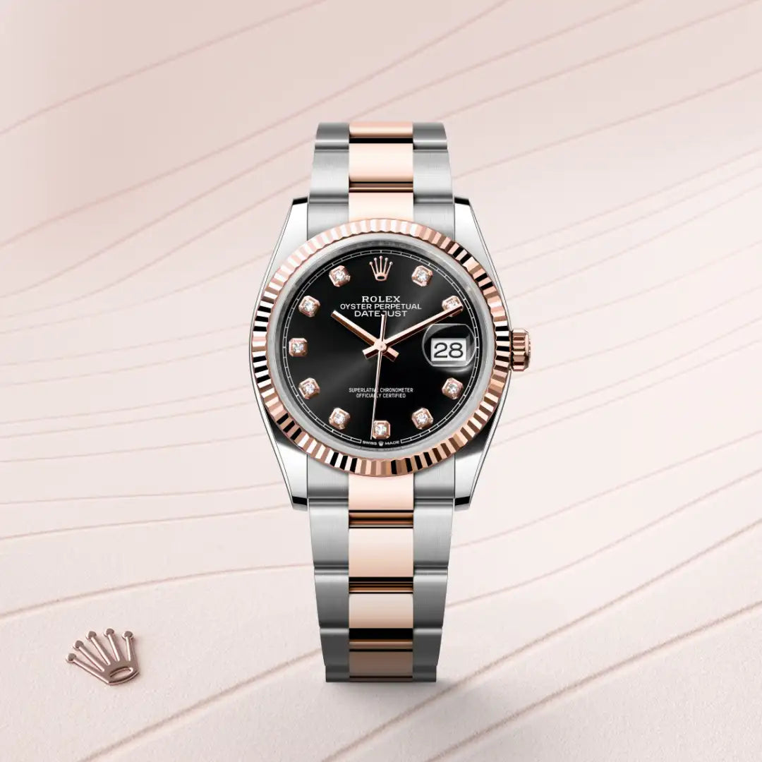 Rolex Datejust in Oystersteel And Everose Gold, M126231-0020 - Knar Jewellery