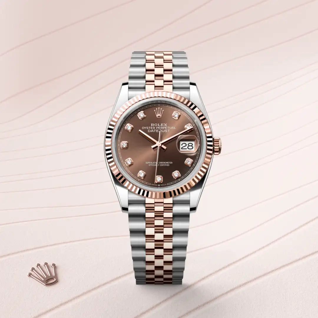 Rolex Datejust in Oystersteel And Everose Gold, M126231-0053 - Knar Jewellery
