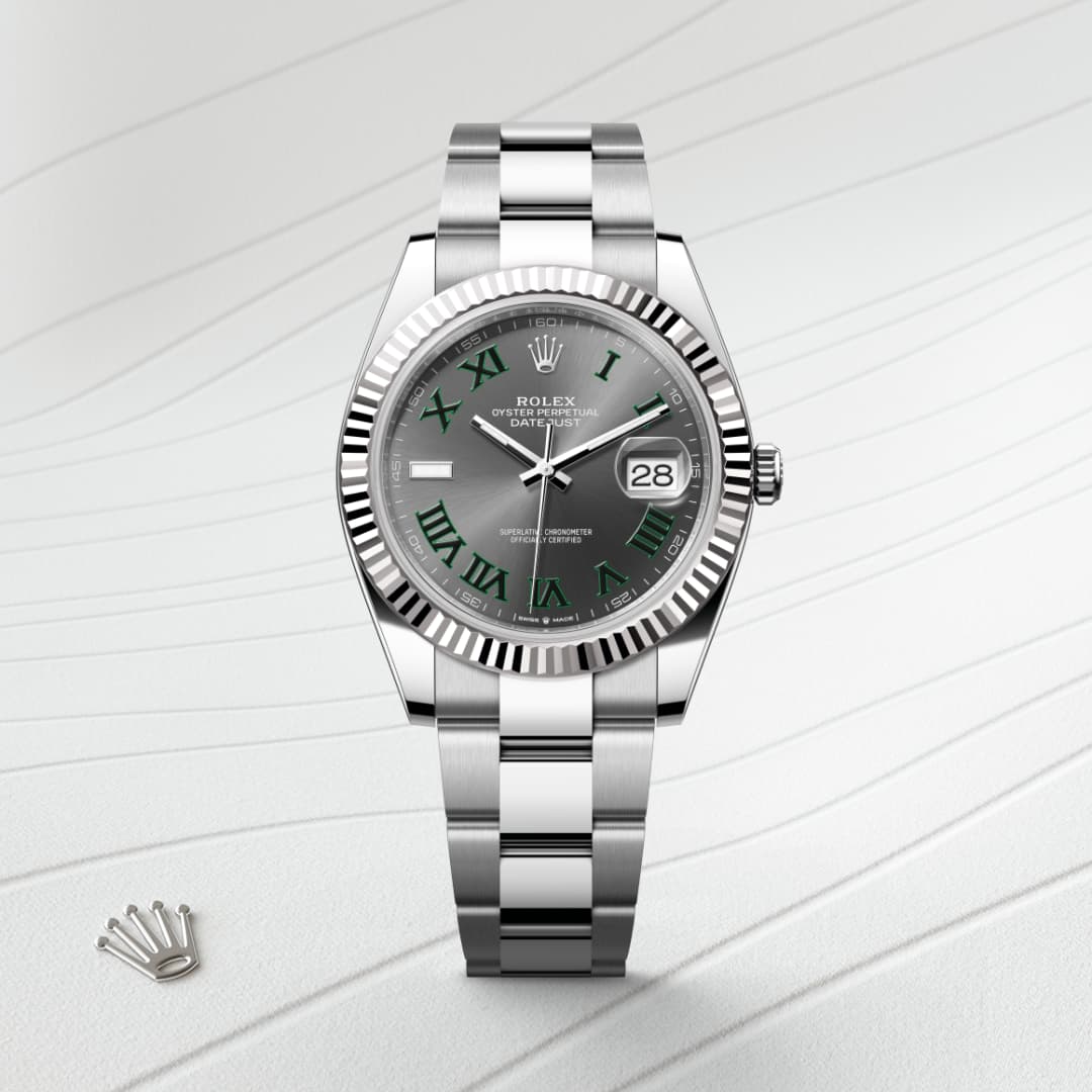 Rolex Datejust 41 Oystersteel And White Gold, M126334-0021
