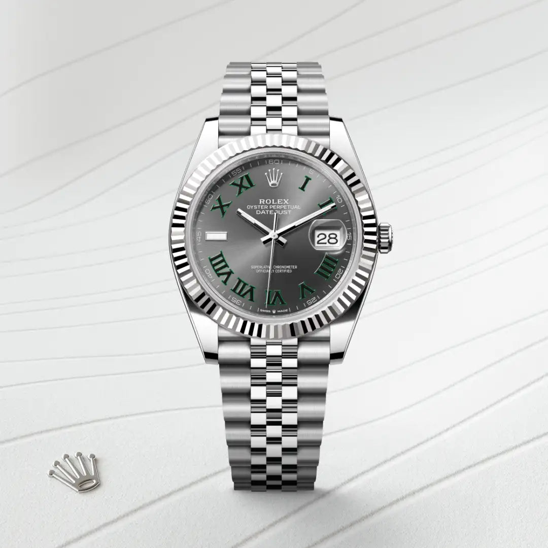 Rolex Datejust in Oystersteel And White Gold, M126334-0022 - Knar Jewellery