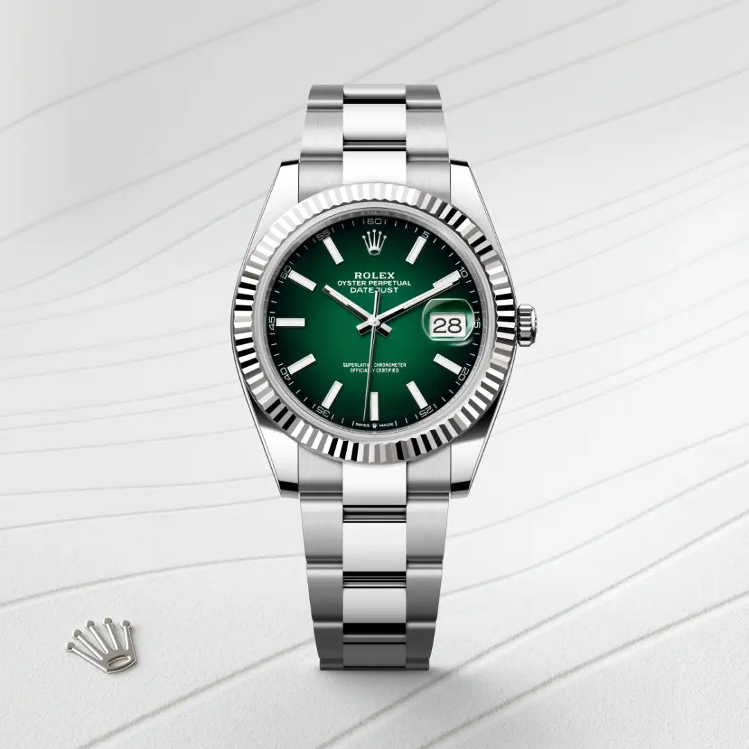 Rolex Datejust in Oystersteel And White Gold, M126334-0033 - Knar Jewellery