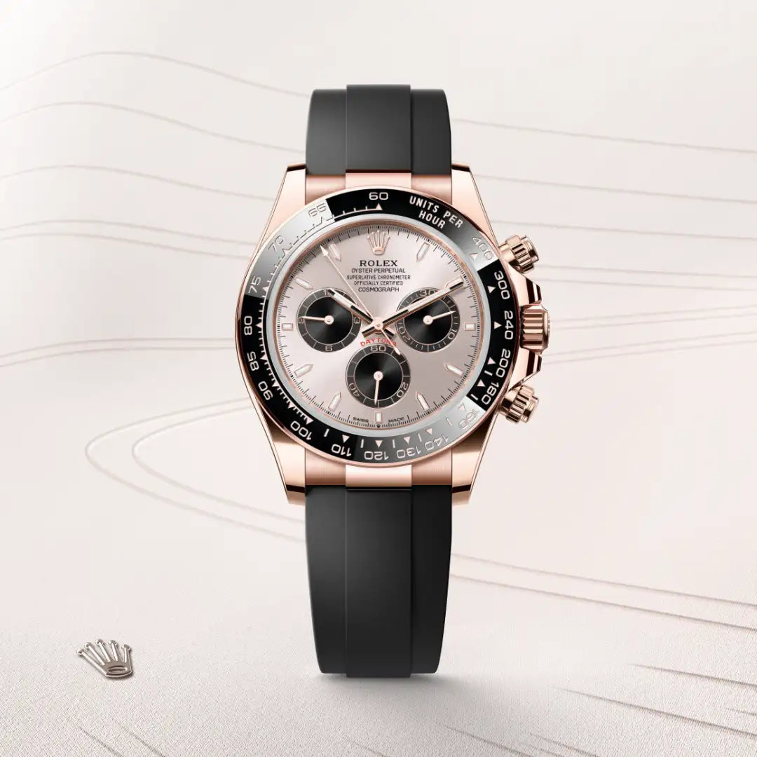 Rolex Cosmograph Daytona in Everose Gold, M126515LN-0006 - Knar Jewellery