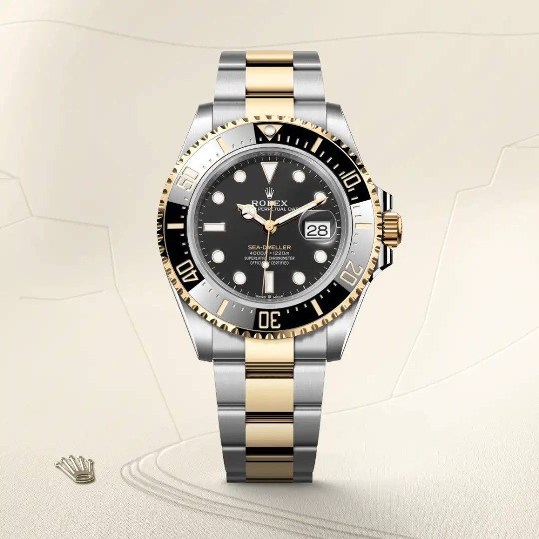 Rolex Sea-Dweller in Oystersteel And Yellow Gold, M126603-0001 - Knar Jewellery