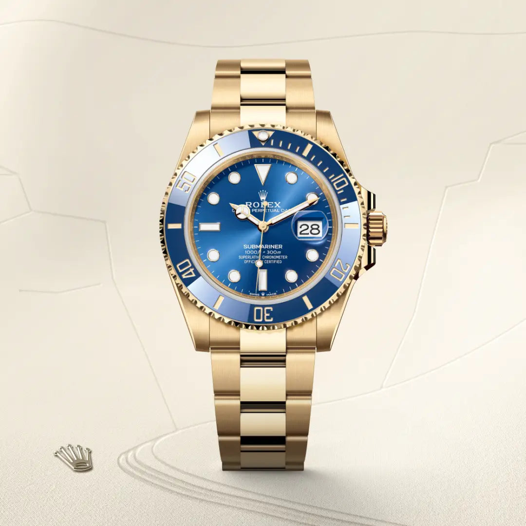 Rolex Submariner in Yellow Gold, M126618LB-0002 - Knar Jewellery
